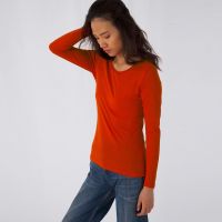 B&C Inspire T Dámské tričko s dlouhým rukávem s vlastním potiskem | B&C