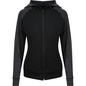 Just Cool Kontrastní mikina se zipem Dámská