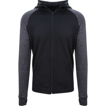 Just Cool Kontrastní mikina se zipem Pánská