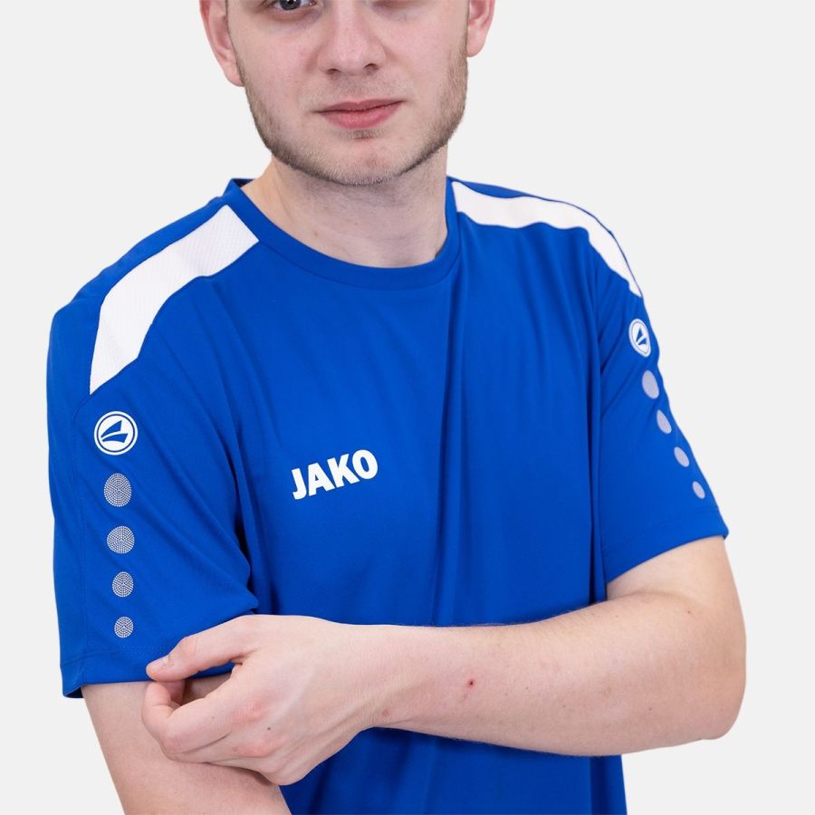JAKO Power Pánský dres s krátkým rukávem s vlastním potiskem | JAKO