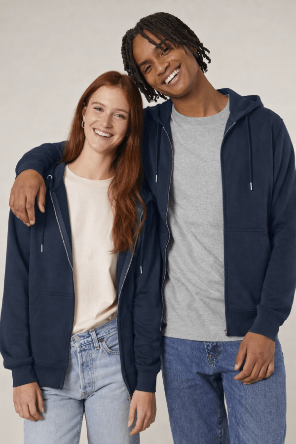 Stanley & Stella Udržitelná Zip Mikina Connector 2.0 s vlastním potiskem | Stanley & Stella