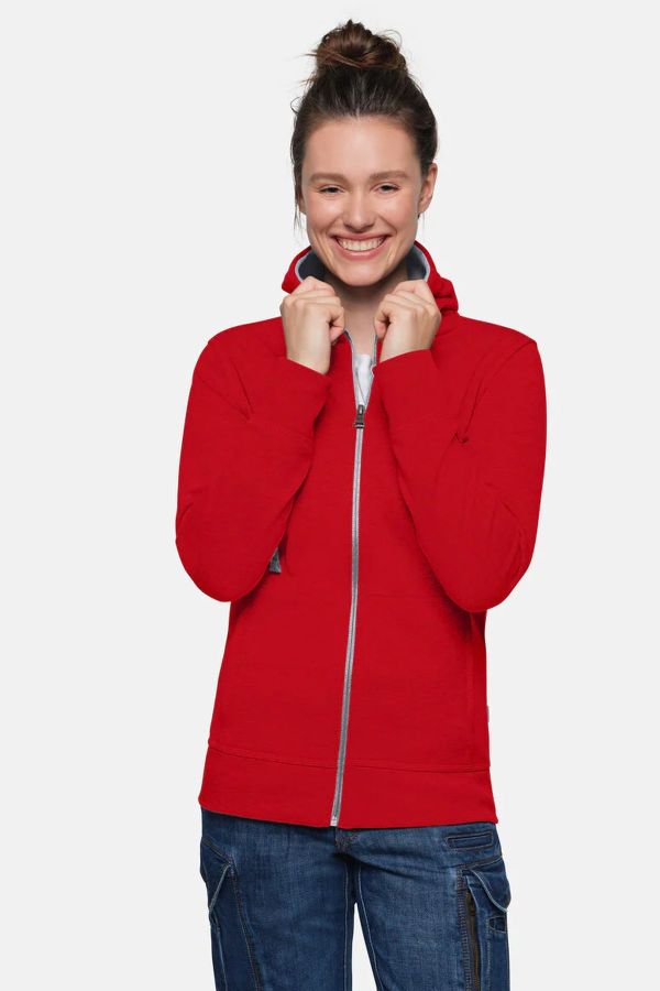 HAKRO Unisex Bonded Eco mikina na zip s vlastním potiskem | HAKRO