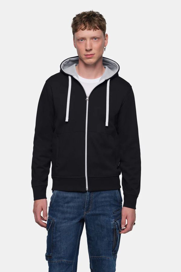 HAKRO Unisex Bonded Eco mikina na zip s vlastním potiskem | HAKRO