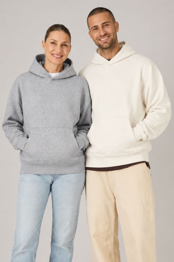 Stanley Stella Chaser Unisex Mikina s Kapucí Relaxed Fit s vlastním potiskem a designem | Stanley & Stella