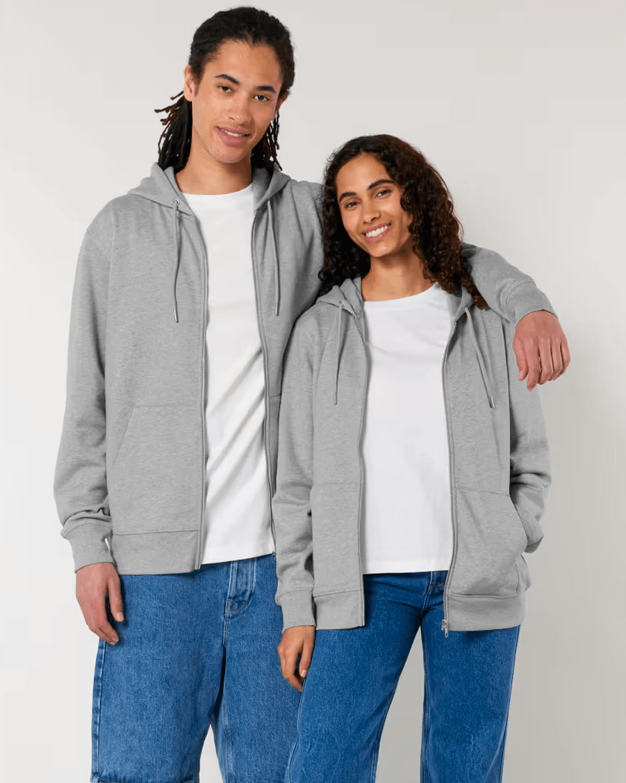 Stanley/Stella Cultivator 2.0 Unisex Mikina s Kapucí na Zip s vlastním potiskem