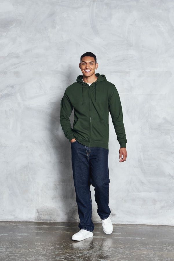 Just Hoods by AWDis Mikina na zip s vlastním potiskem | Just Hoods