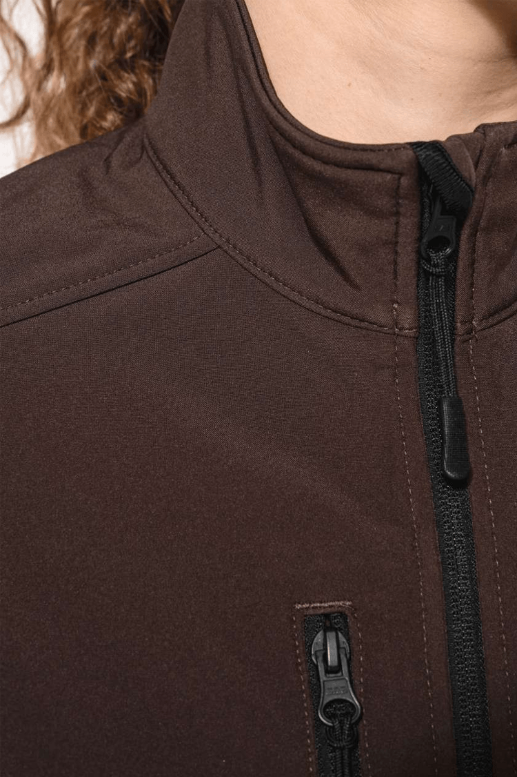Dámská třívrstvá softshellová vesta Kariban s vlastním potiskem | Kariban