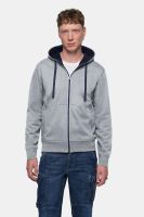 HAKRO Unisex Bonded Eco mikina na zip s vlastním potiskem | HAKRO