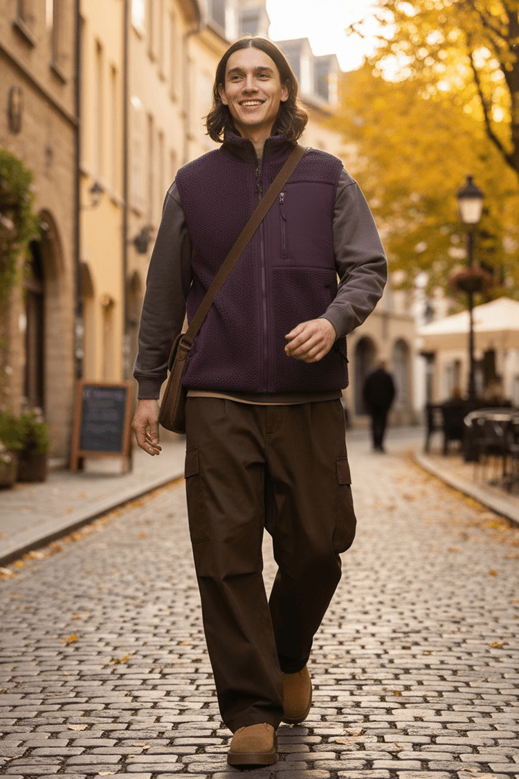 Stanley Stella Liner sherpa vesta s potiskem | Stanley/Stella