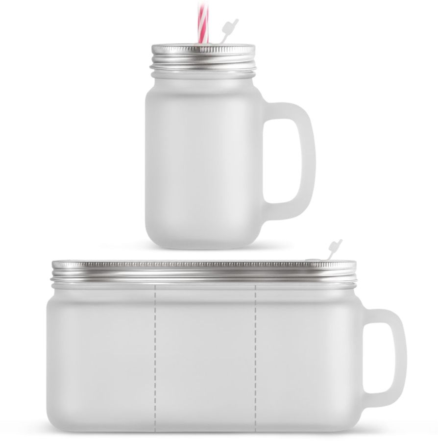 PrintEQ Sklenice s ouškem