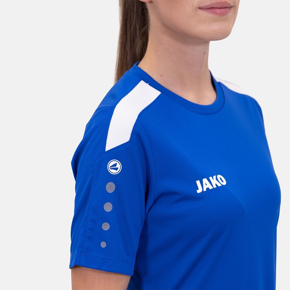 JAKO Power Dámský dres s krátkým rukávem s vlastním potiskem | JAKO