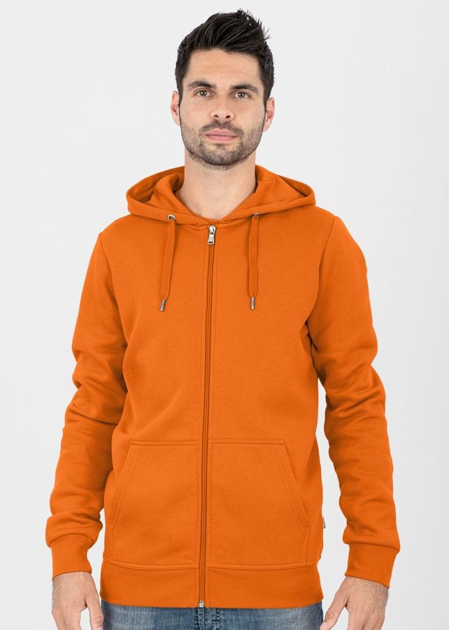 JAKO Unisex Organic mikina na zip s vlastním potiskem | JAKO