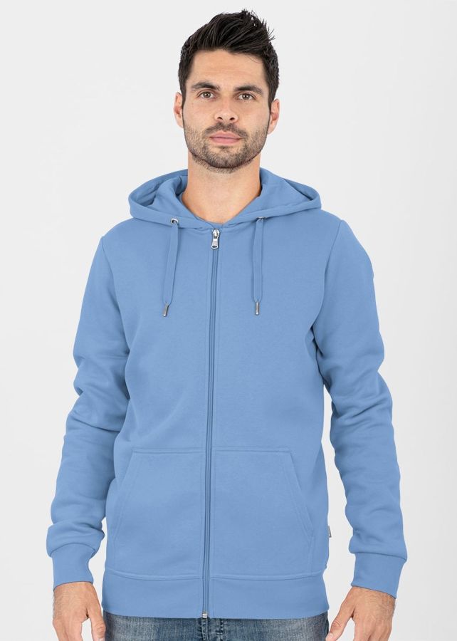 JAKO Unisex Organic mikina na zip s vlastním potiskem | JAKO