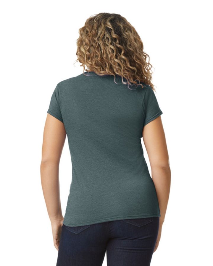 Gildan Softstyle V Dámské tričko s vlastním potiskem | Gildan