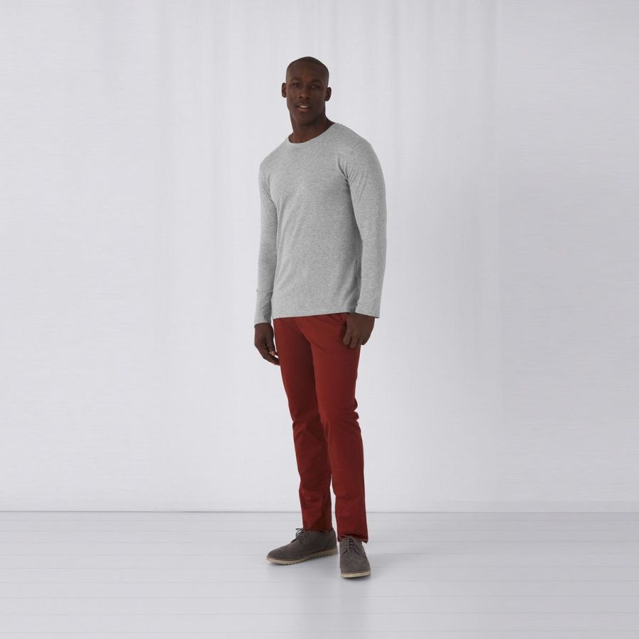 B&C Inspire T Pánské tričko s dlouhým rukávem s vlastním potiskem | B&C