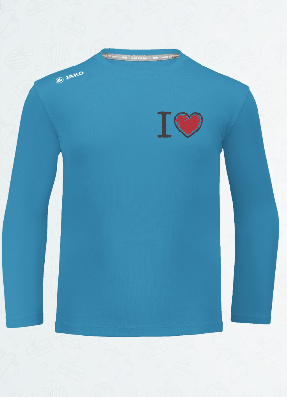 JAKO Longsleeve Run 2.0 Dětské tričko s vlastním potiskem | JAKO