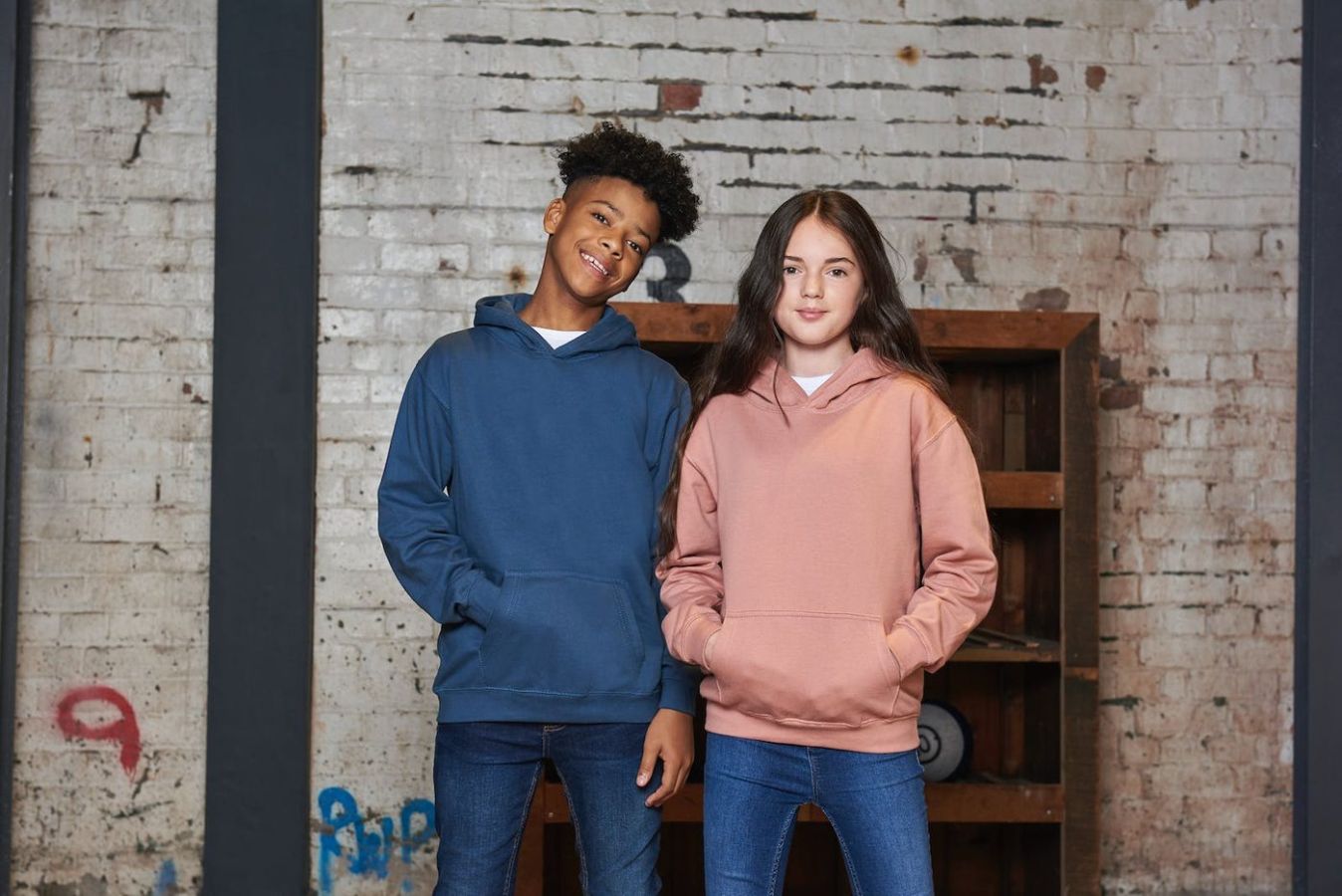 Just Hoods by AWDis Dětská mikina s kapucí s vlastním potiskem | Just Hoods