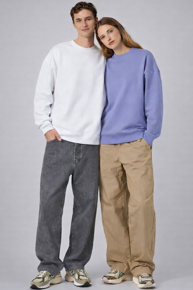 Stanley & Stella Oversize unisex mikina Radder 2.0 s vlastním potiskem | Stanley & Stella