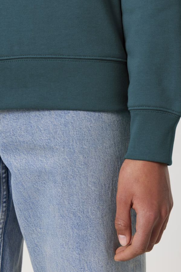 Stanley & Stella Těžká unisexová mikina bez kapuce z bio bavlny Changer 2.0 s vlastním potiskem | Stanley & Stella