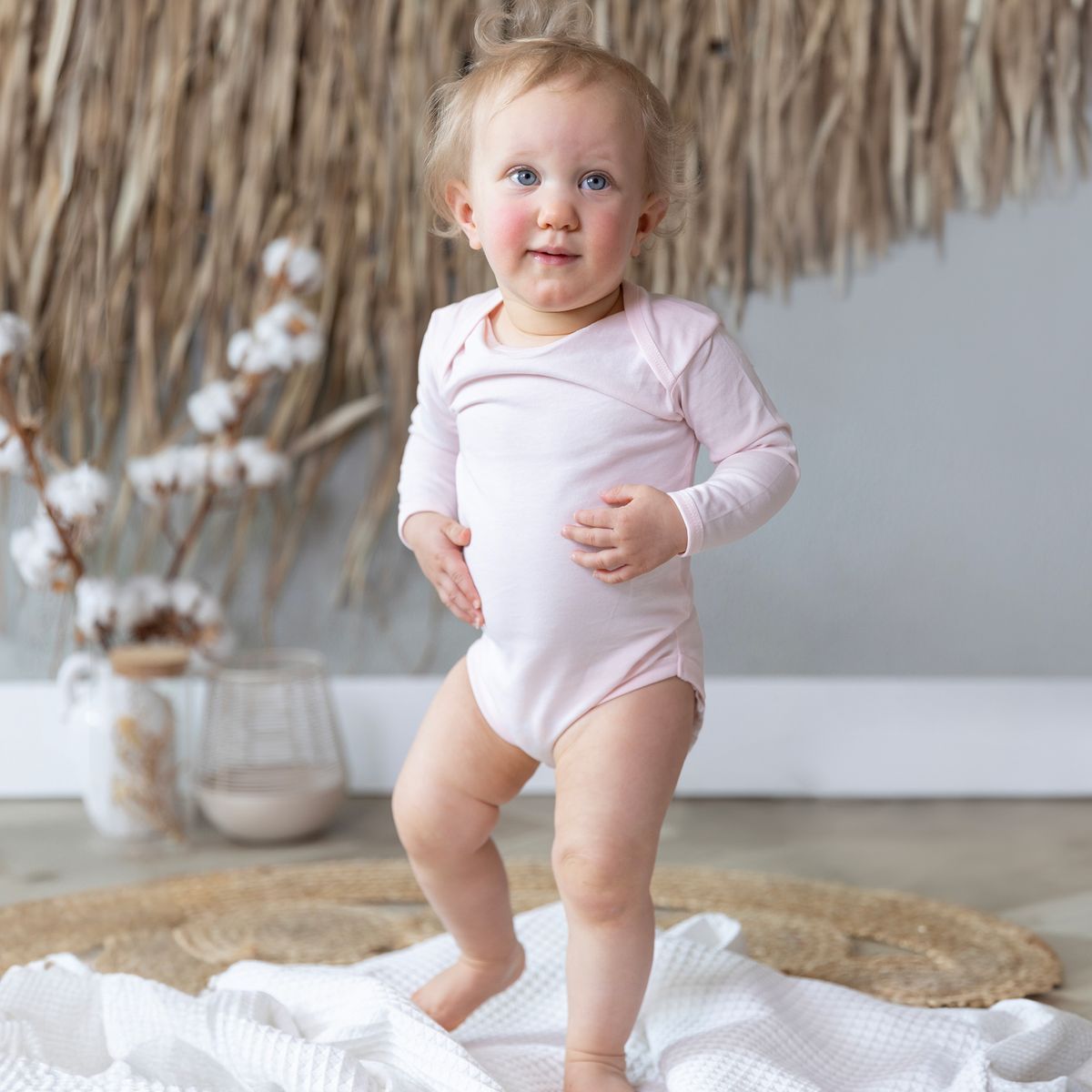 Organické body Link Kids Wear s dlouhý rukávem s vlastním potiskem! | Link Kids Wear