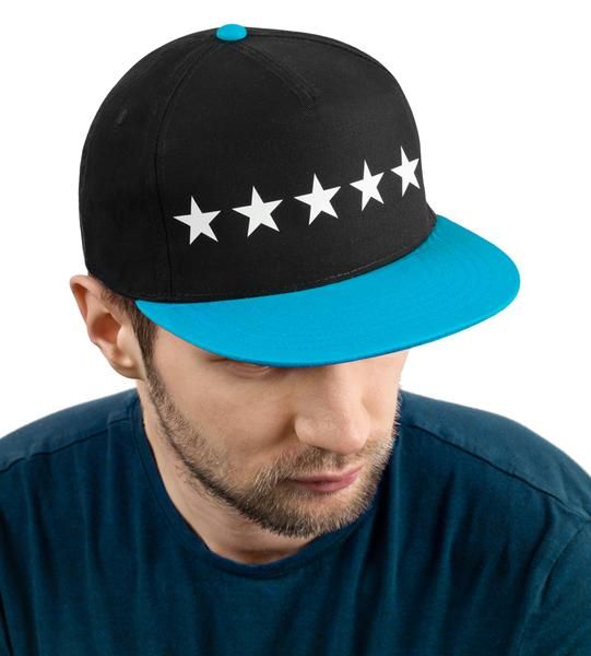 Beechfield Snapback kšiltovka dvoutónová s vlastním potiskem | Beechfield