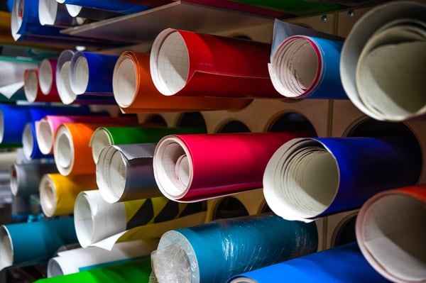 Flex Folie in Textilveredlung