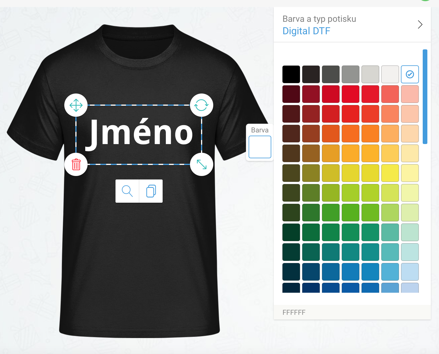 Výběr tiskové technologie – krok 2