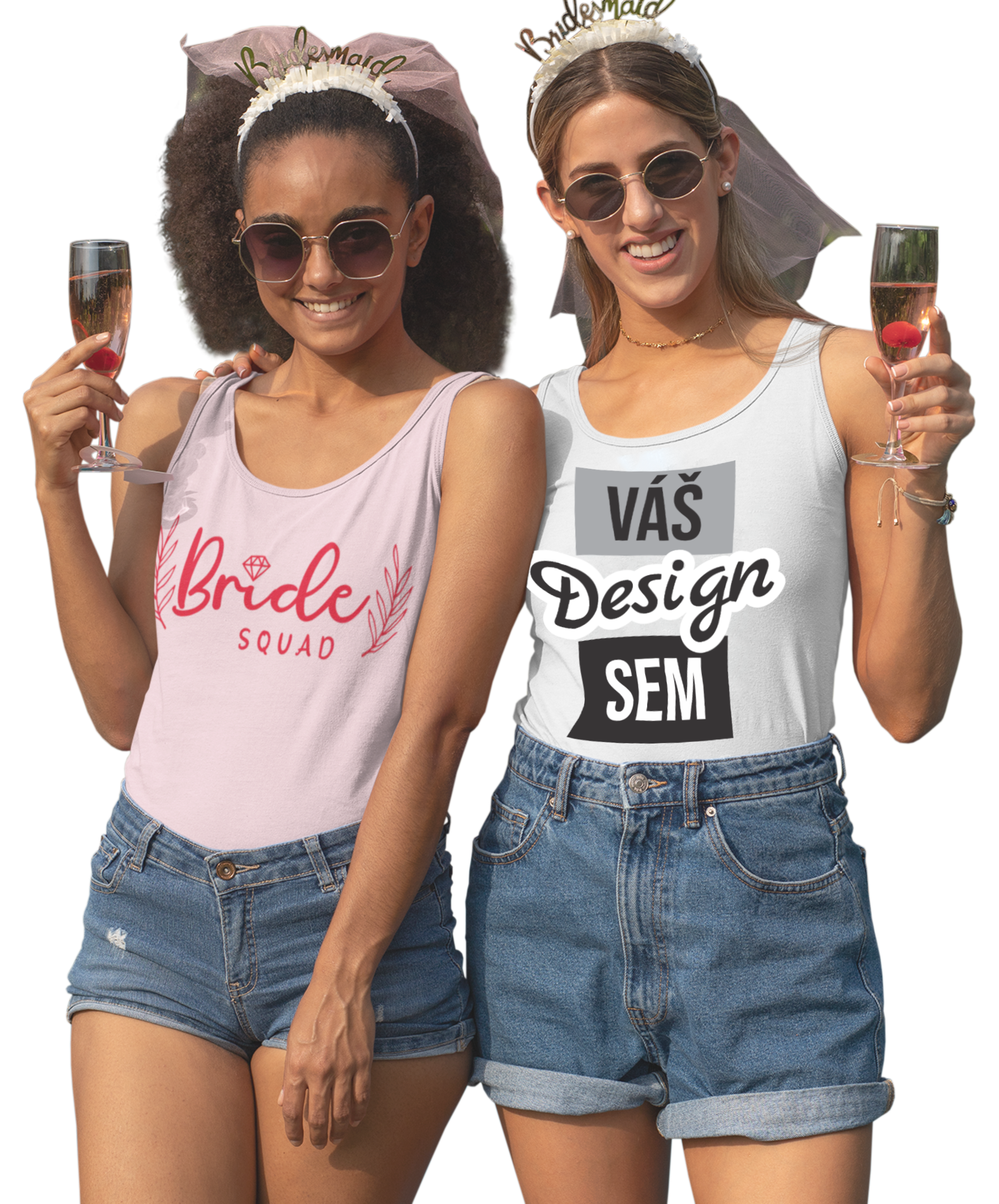 Vytiskněte si a navrhněte vlastní tričko na rozlučku se svobodou