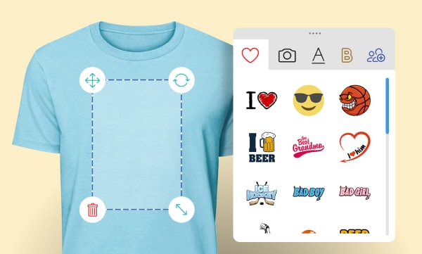 Vlastní tričko s potiskem - Vytvoř si vlastní design