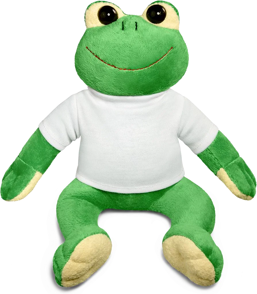 Plyšák "Žabka" s vlastním potiskem