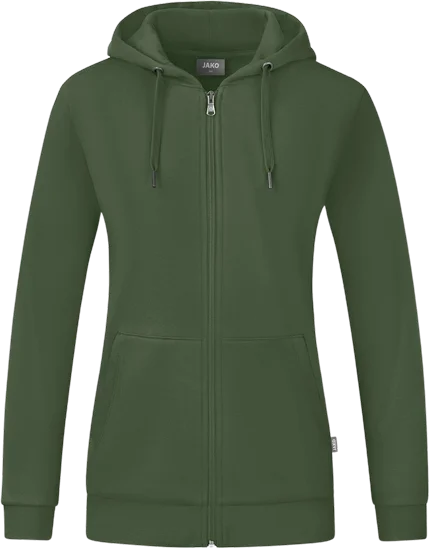 JAKO Unisex Organic Dámská mikina na zip s vlastním potiskem