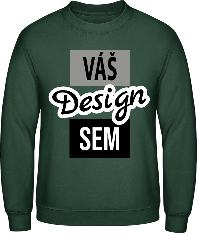 Just Hoods AWDis mikina bez kapuce Unisex