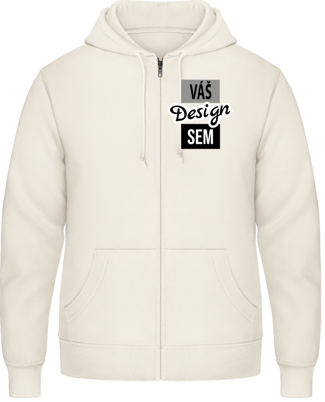 B&C Inspire mikina na zip Pánská