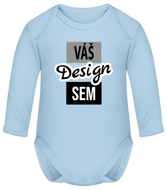 Link Kids Wear Organické body Rebel s dlouhým rukávem