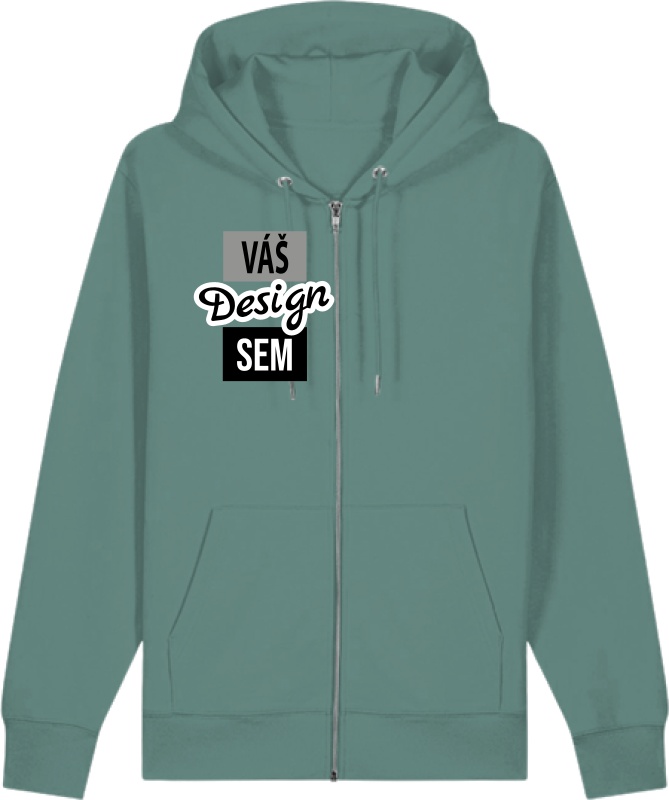 Stanley/Stella Cultivator 2.0 Unisex Mikina s Kapucí na Zip s vlastním potiskem