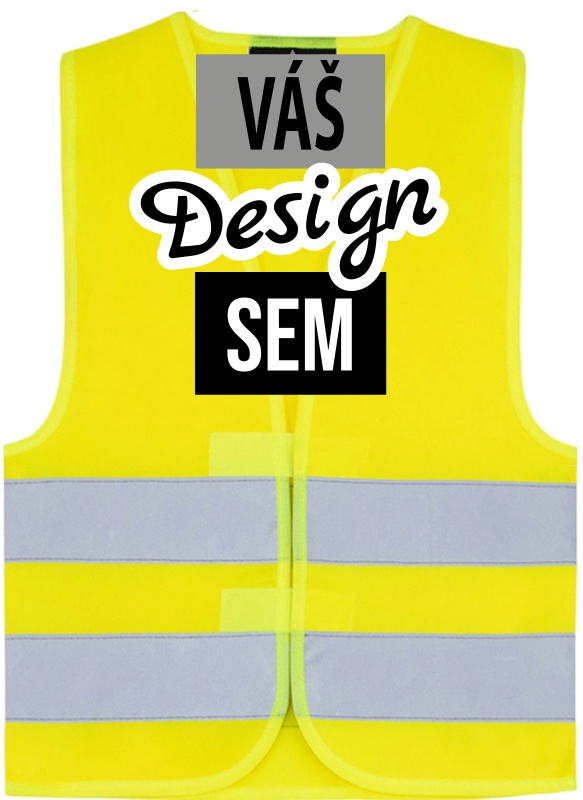 Korntex Dětská reflexní vesta s vlastním potiskem