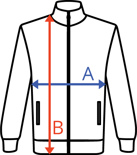Softshellová bunda Falcon Dámská Tabulka velikostí