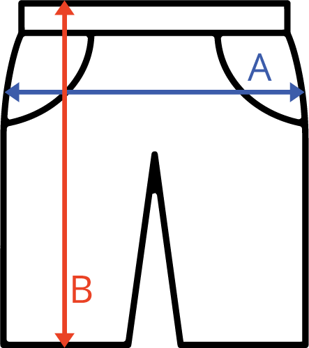 Basketbalové šortky Center 2.0 Tabulka velikostí