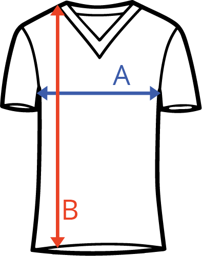 Inspire V tričko Dámské Tabulka velikostí
