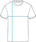 Regular tričko Pánské Tabulka velikostí